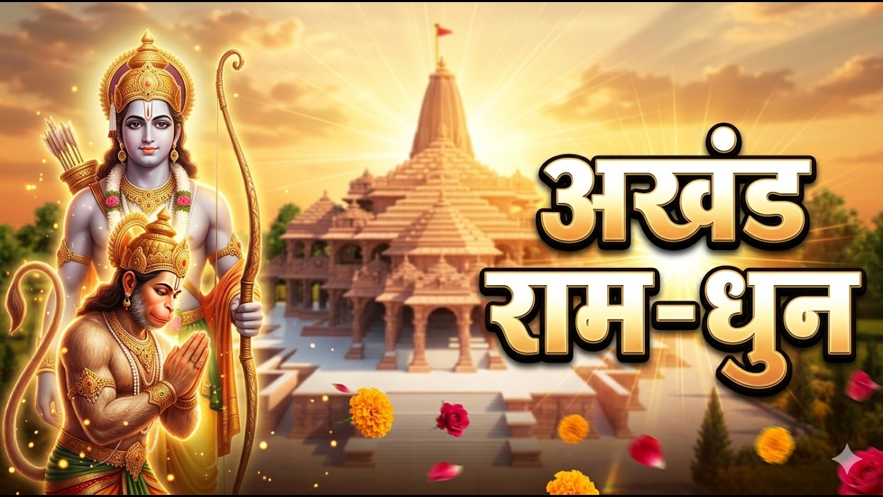अखंड राम धुन - श्री राम जय राम जय जय राम - Shri Ram Jai Ram Jai Jai Ram - Best Shri Ram Dhun