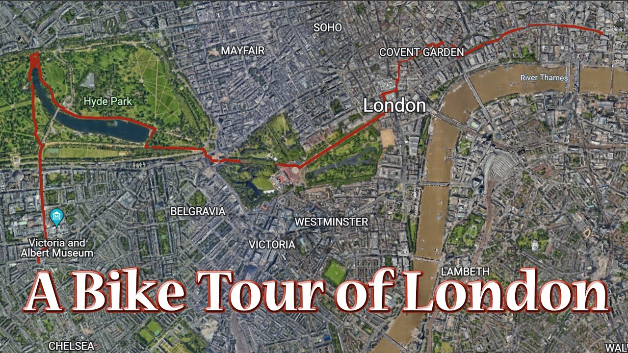 A Short Guided tour of London's West End and Tourist Hotspots by Bike