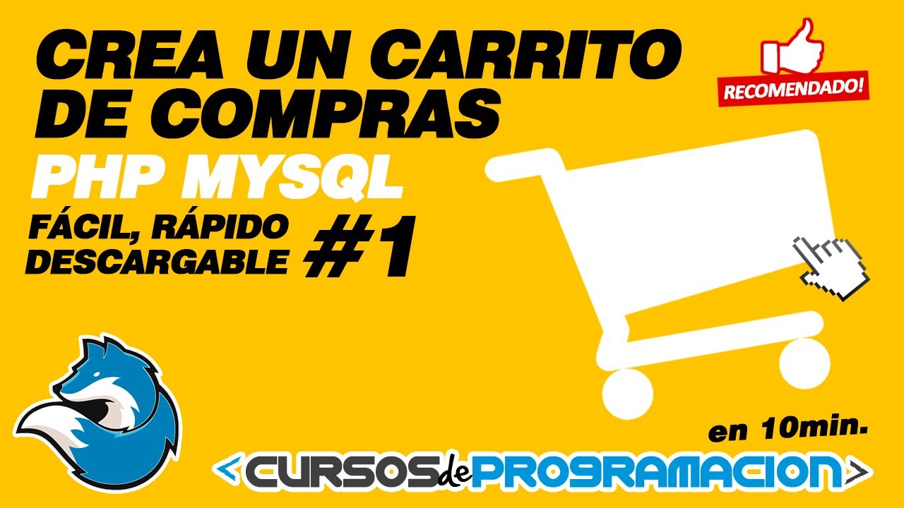Como crear un CARRITO DE COMPRAS