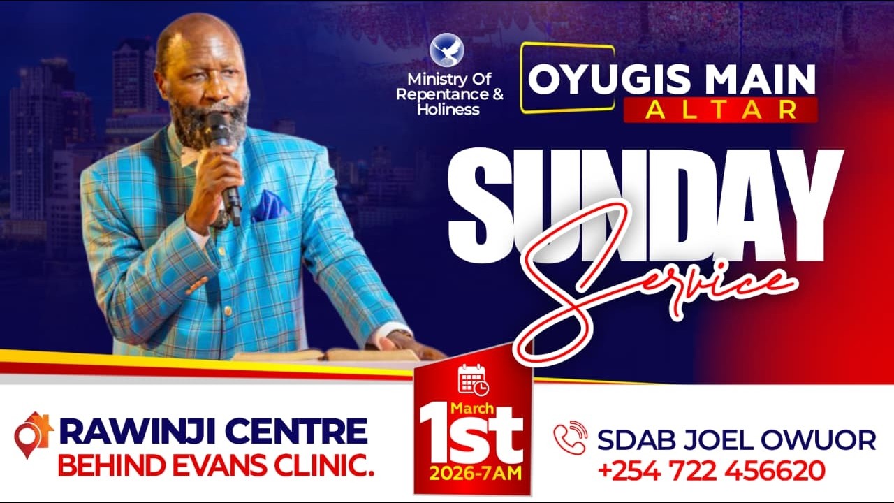 OYUGIS MAIN ALTAR || SUNDAY SERVICE - 1ST  MARCH 2026