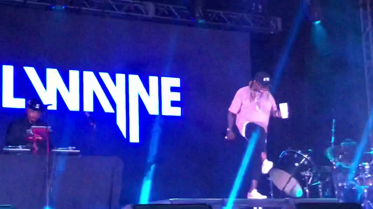 lil Wayne at Hightimes Cannabis Cup 2018