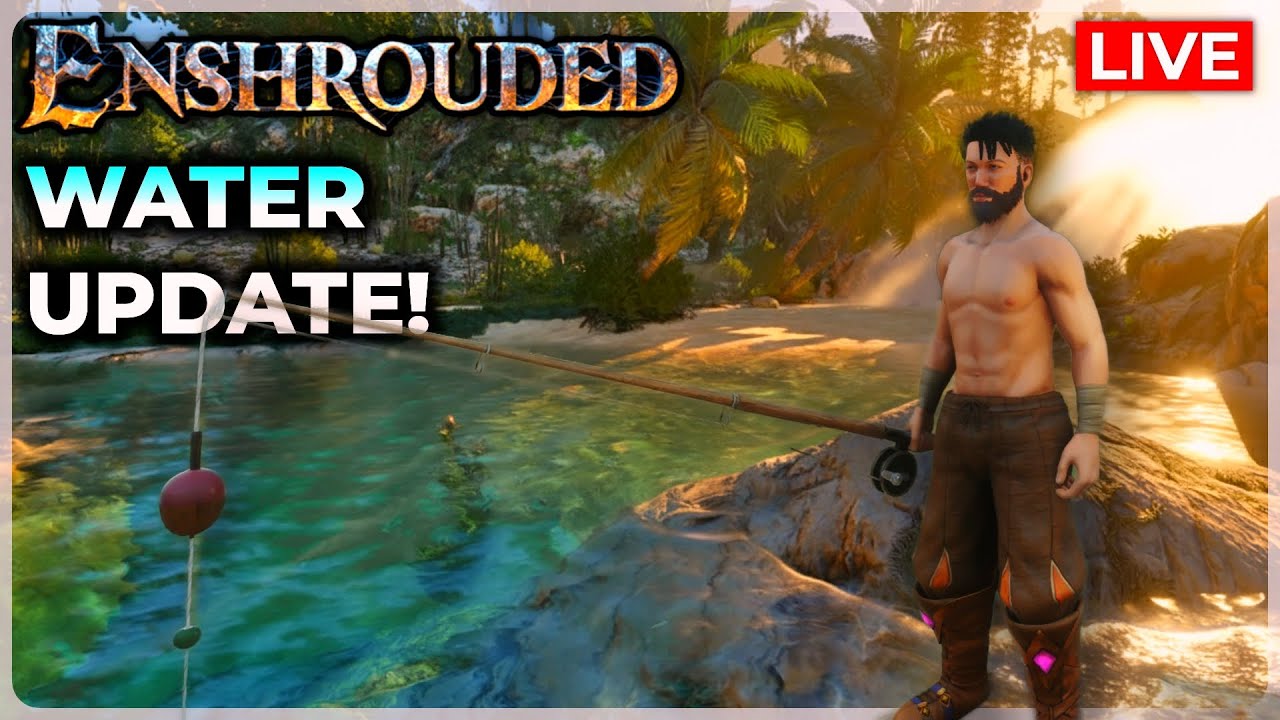 Enshrouded: Biggest Update EVER! - Wake of the Water (Exploring & Crafting)