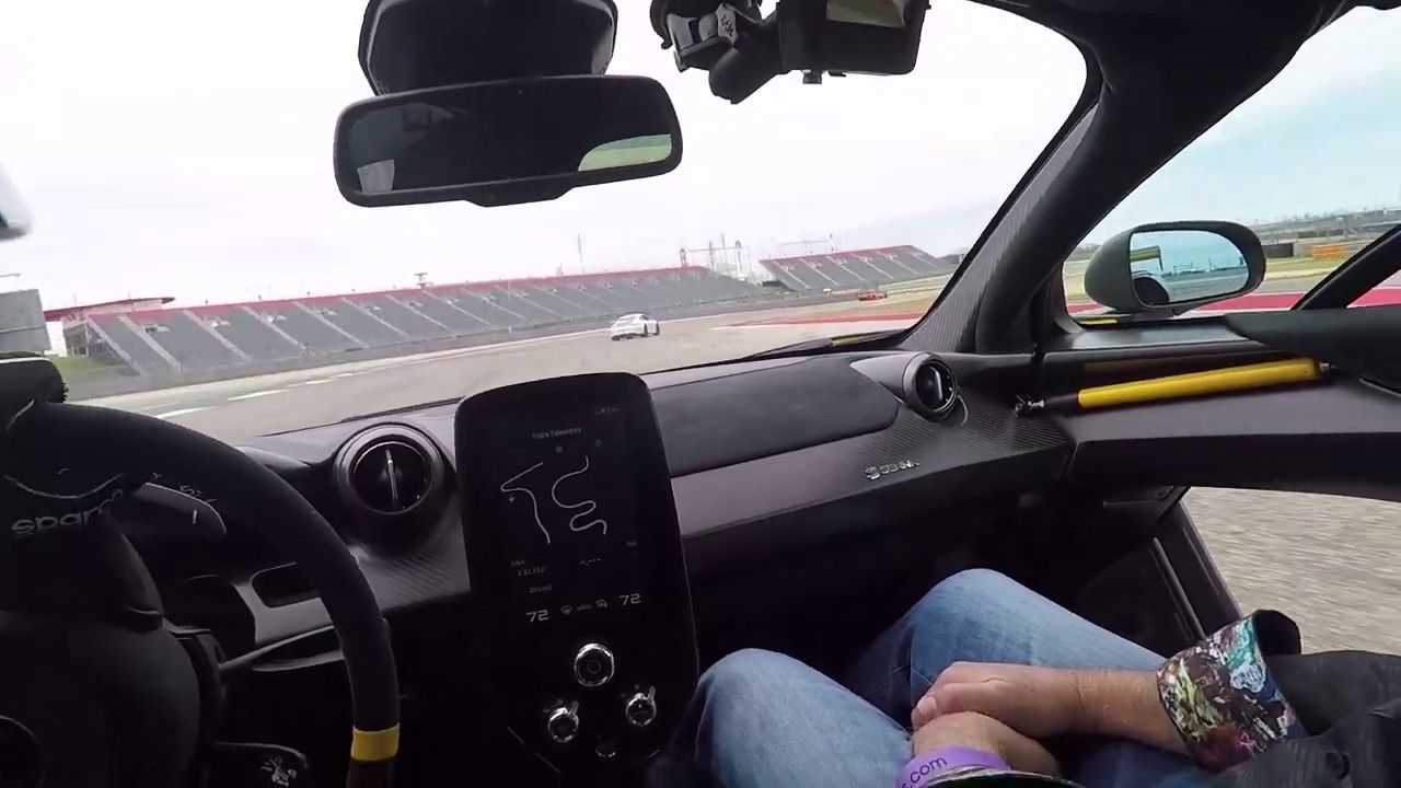 McLaren Senna Data lap - Circuit of the America’s - Lap 2 - 2:15.9