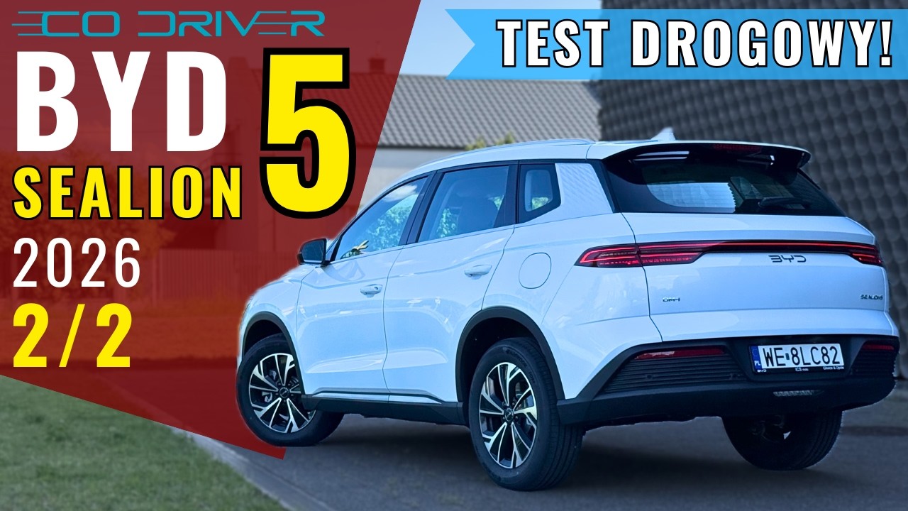 BYD Sealion 5 - TEST [2/2 Driving, performance, fuel consumption, assistants, 0-62 mph] 1.5 Hybri...