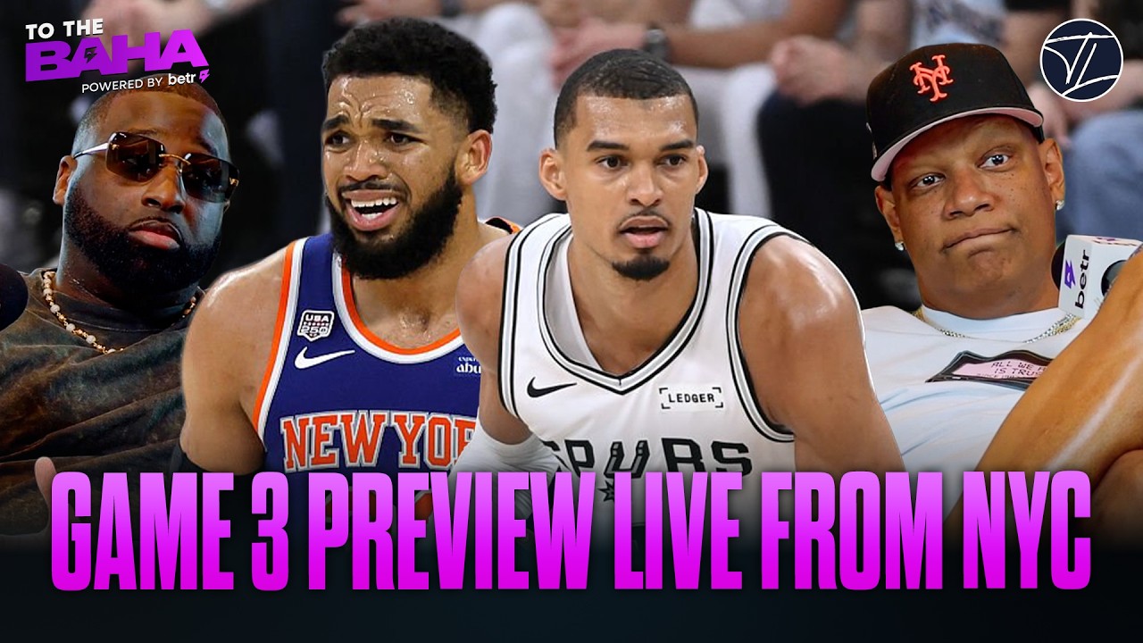 LIVE from NYC, Is Wemby too confident being down 2-0, Ant Edwards has questions about the wolves 👀