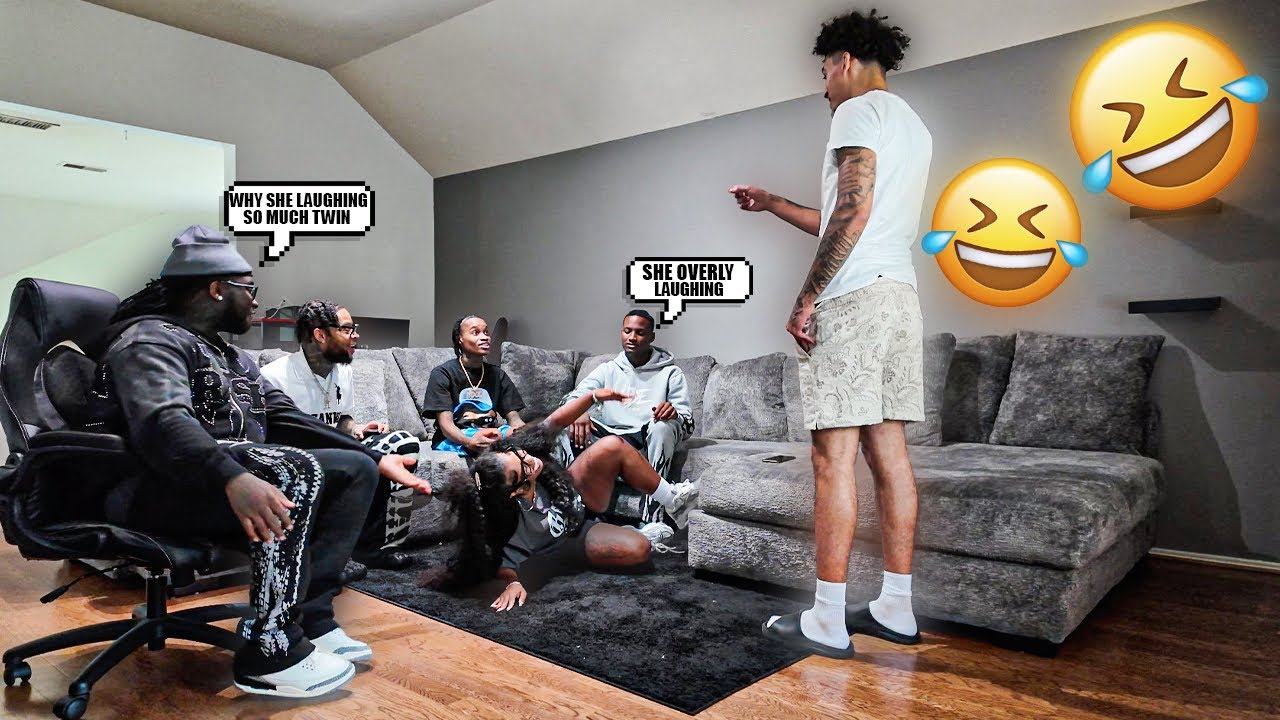 Obnoxiously Laughing at Everything Jazz Says to Get The Gang Reaction 😂