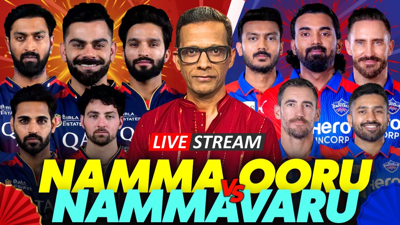 Namma Ooru vs Nammavaru | RCB vs DC Match Preview | #tataipl25 | Live with Jani🔴