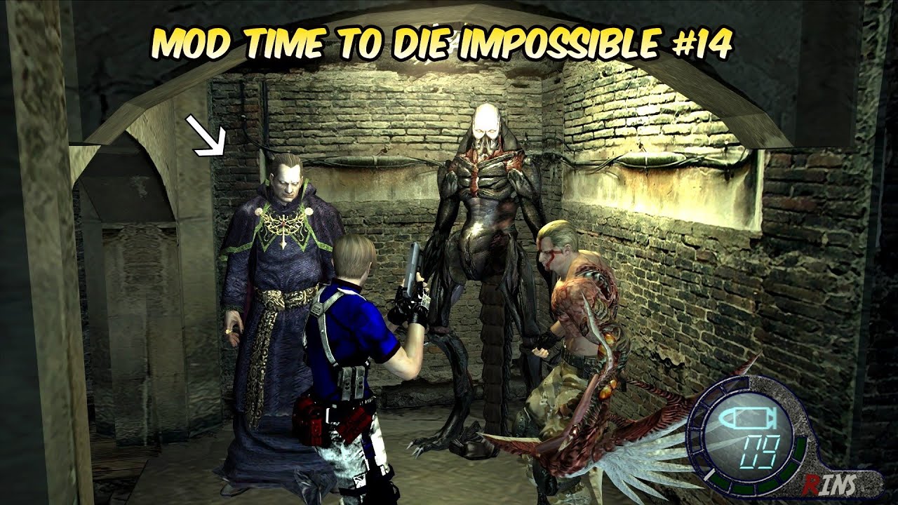 RESIDENT EVIL 4 UHD : MOD TIME TO DIE IMPOSSIBLE NEW GAME PRO #14