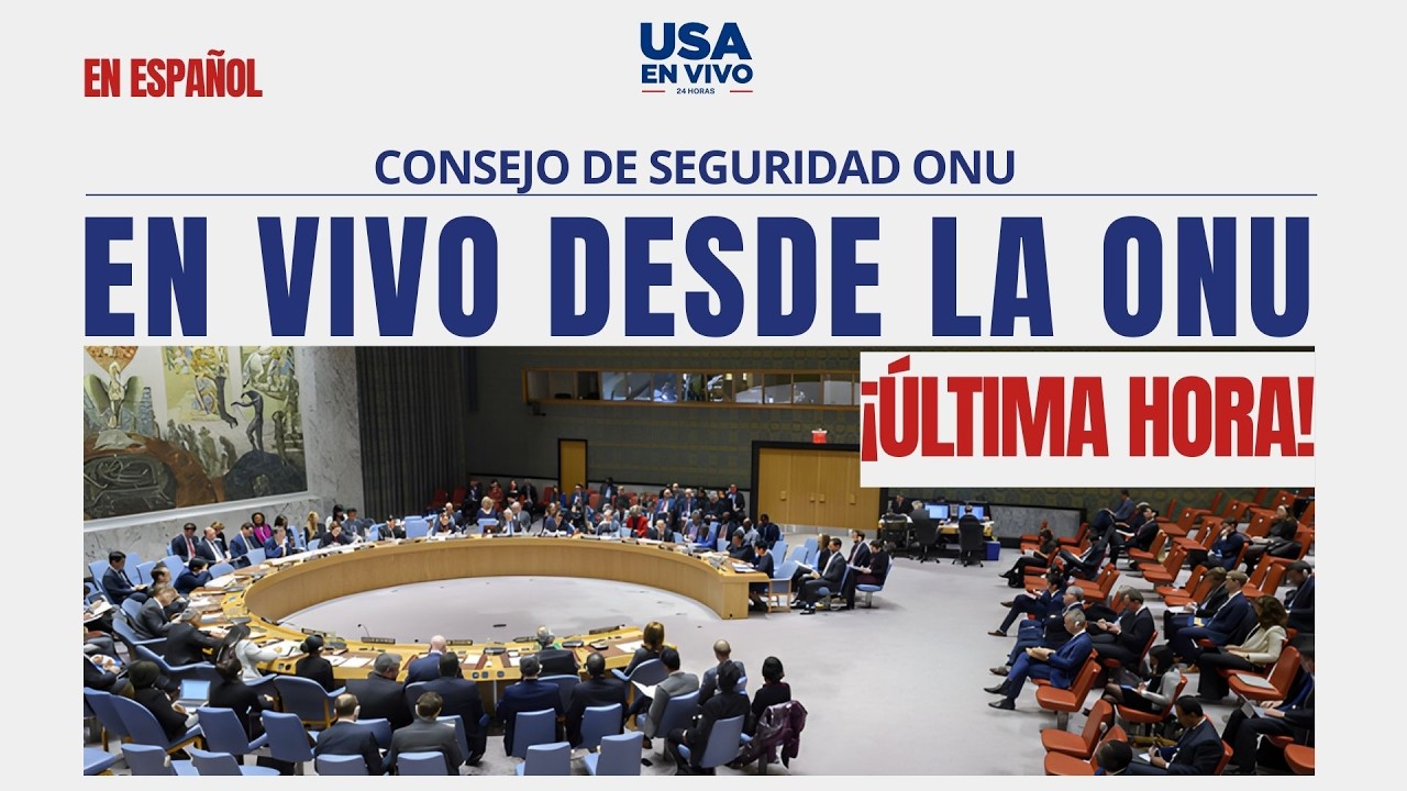 EN VIVO ¿Guerra Total? La ONU debate la escalada entre Irán, EE. UU. e Israel | USA EN VIVO 🔴