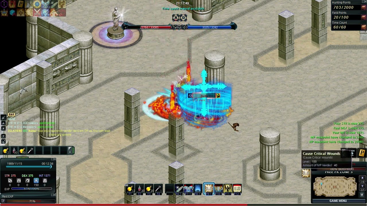 DK - HEALER VS FIRE