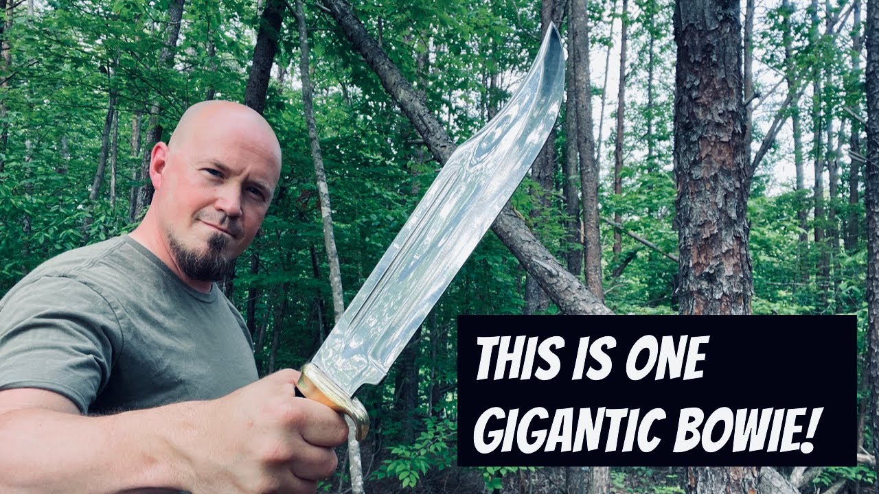 GIGANTIC Bowie Knives from WARIVO: Crocodile Dundee Approved!