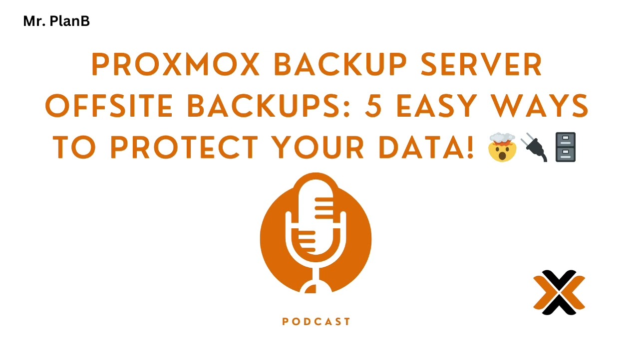 Proxmox Backup Server Offsite Backups: 5 EASY Ways to Protect your Data! 🤯🔌🗄️