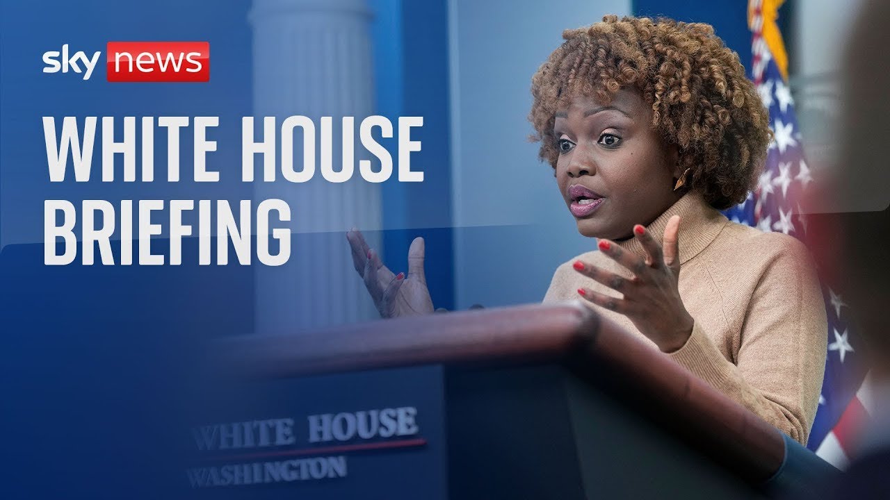 Watch live: White House Briefing featuring National Security Advisor Advisor Jake Sullivan