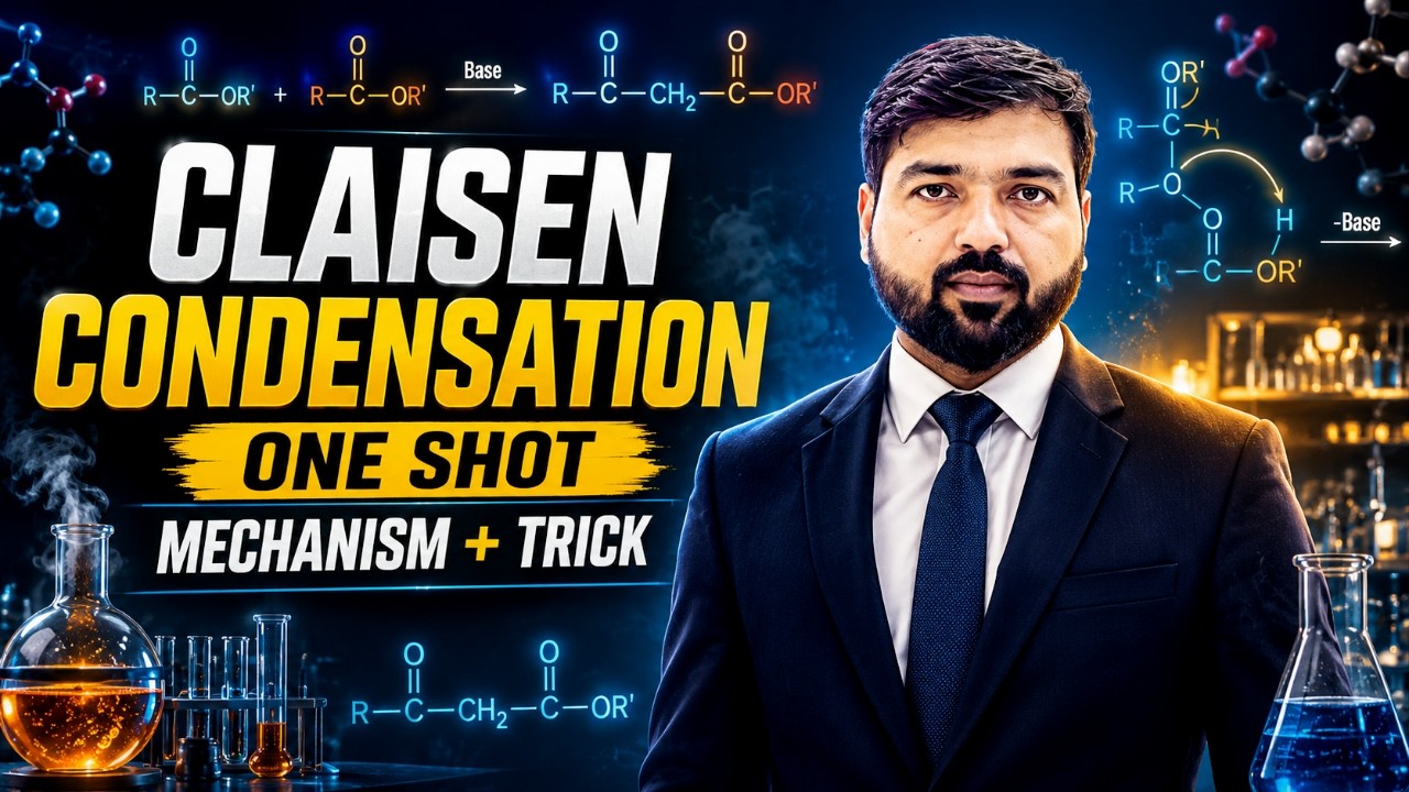 Claisen Condensation | Claisen Reaction with Mechanism | Name Reactions in Organic Chemistry