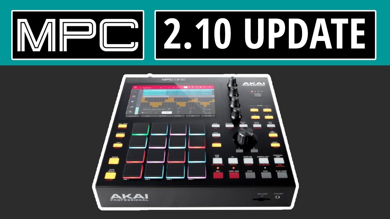How To Update MPC 2.10 Firmware (Get Synths To Work For MPC One, Live, Live 2 and X)