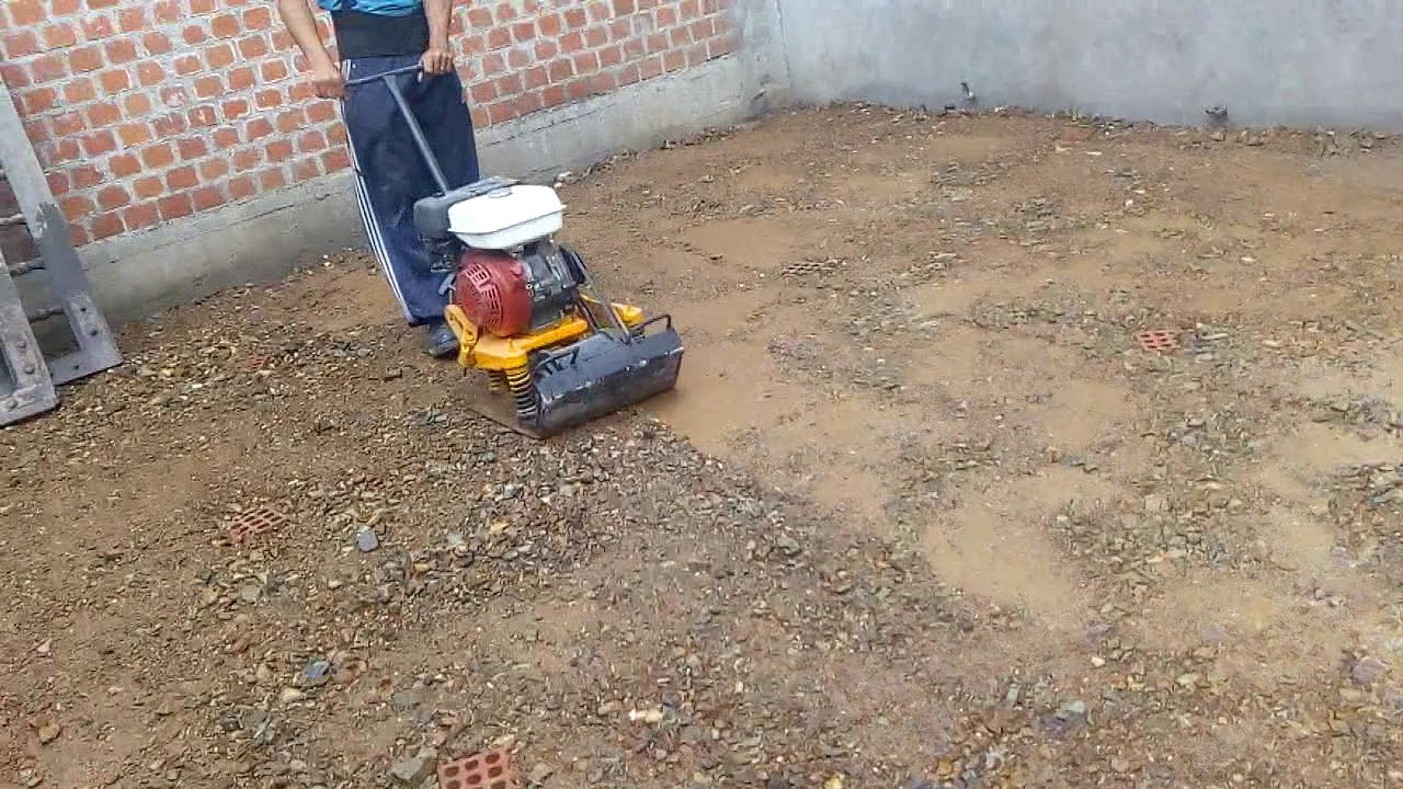 Alquiler de plancha compactadora