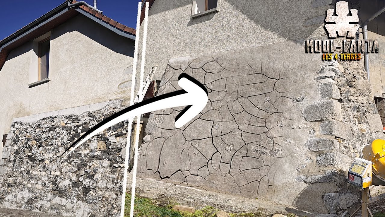 Ep70 - ENDUIT DU CONTREFORT FAIT TROP TARD ! // La Grange en Rénovation