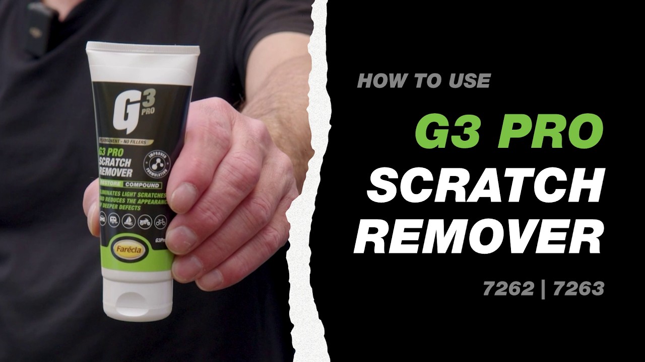 How to Use: G3 Pro Scratch Remover (7262 / 7263) - NEW & IMPROVED Formula | @G3 Pro [G3 Professional]