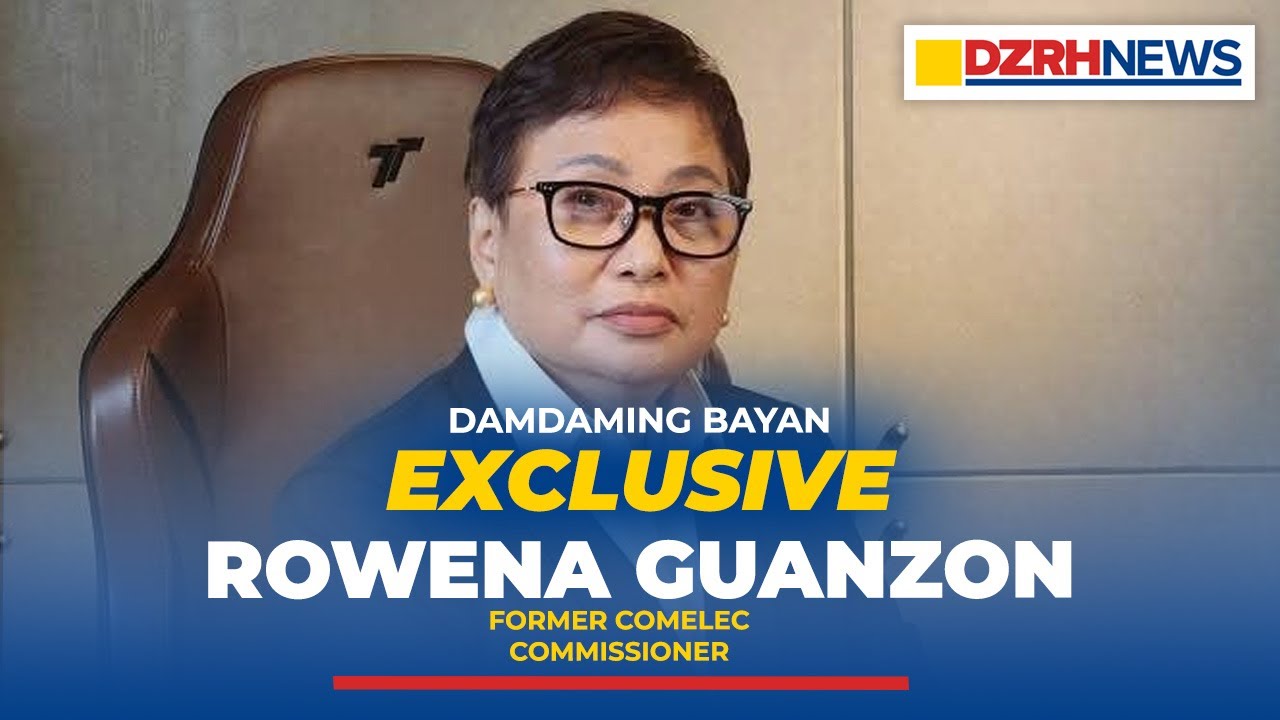 Exclusive interview with Rowena Guanzon, former COMELEC Comissioner
