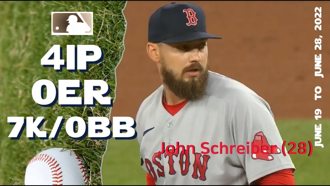 John Schreiber | June 19 ~ 28, 2022 (6G) | MLB highlights