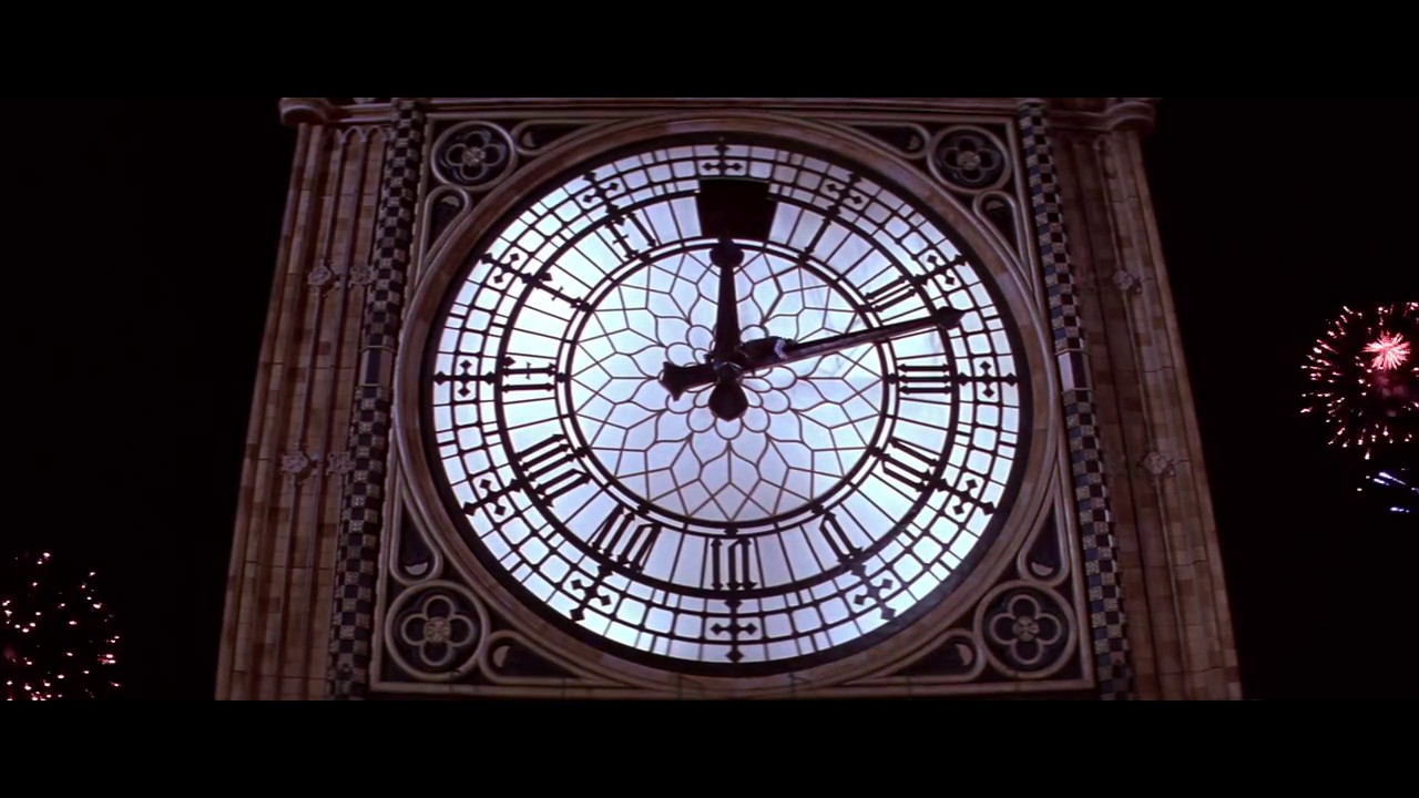 It was dangerous to fight with evildoers on the clock tower