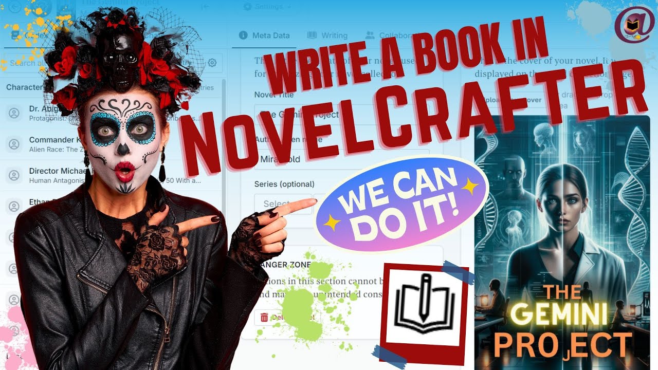 🌟  Write a Book in NovelCrafter AI  🌟