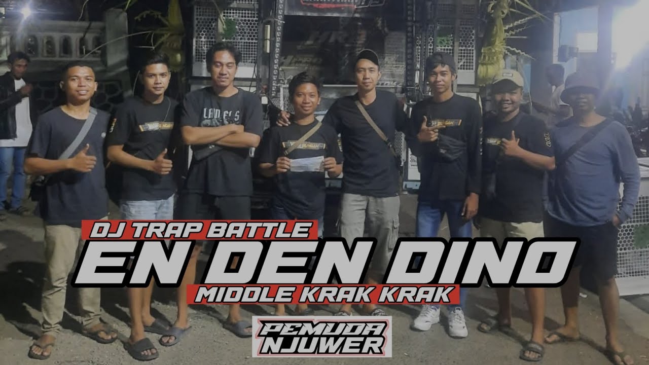 DJ TRAP BATTLE EN DEN DINO MIDDLE KRAK KRAK🔥