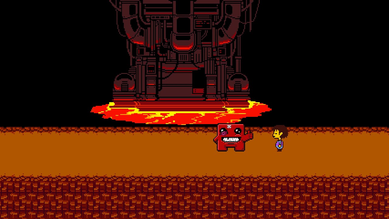 Undertale/Super Meat Boy Mix: Another Rocket Rider