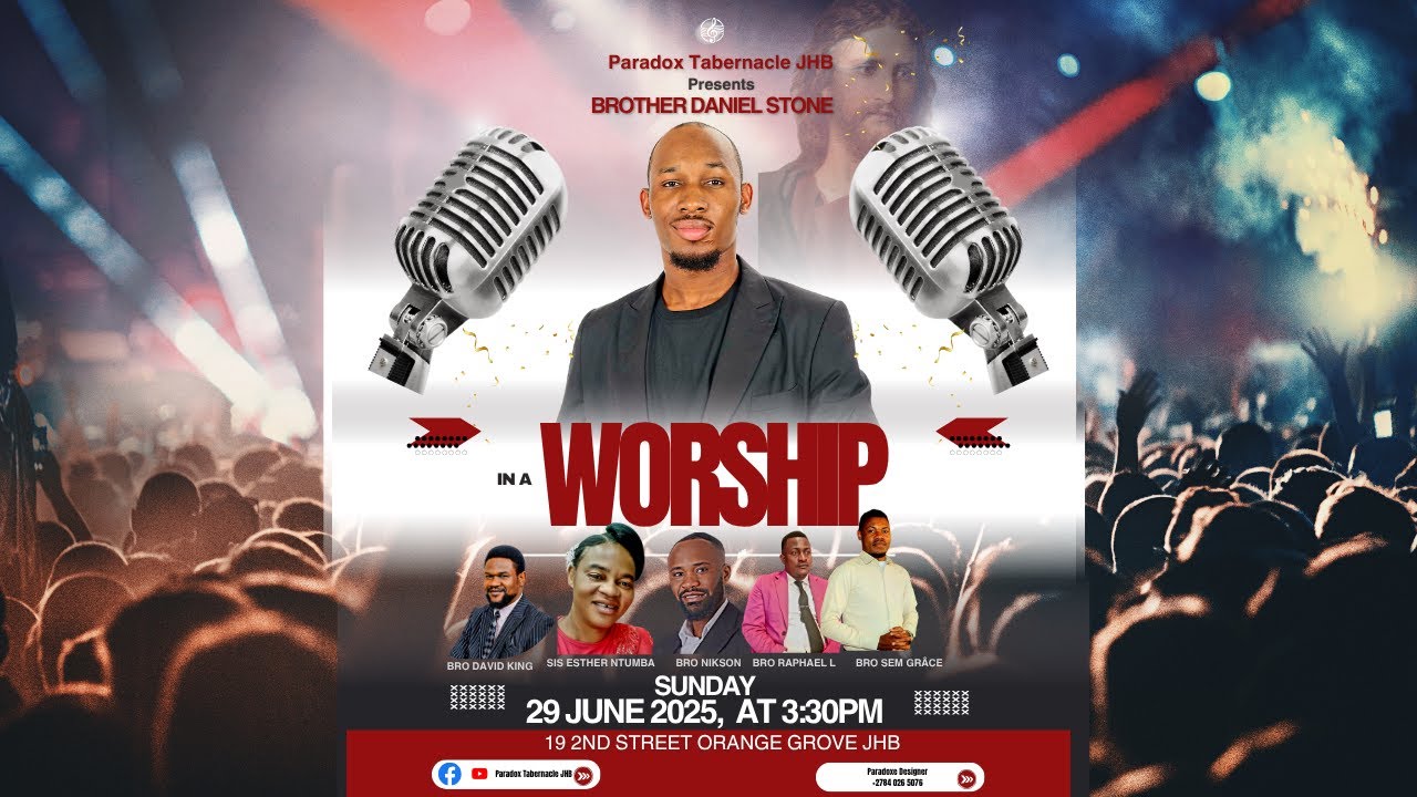 SUNDAY WORSHIP WITH BROTHER DANIEL STONE {29-06-2025}