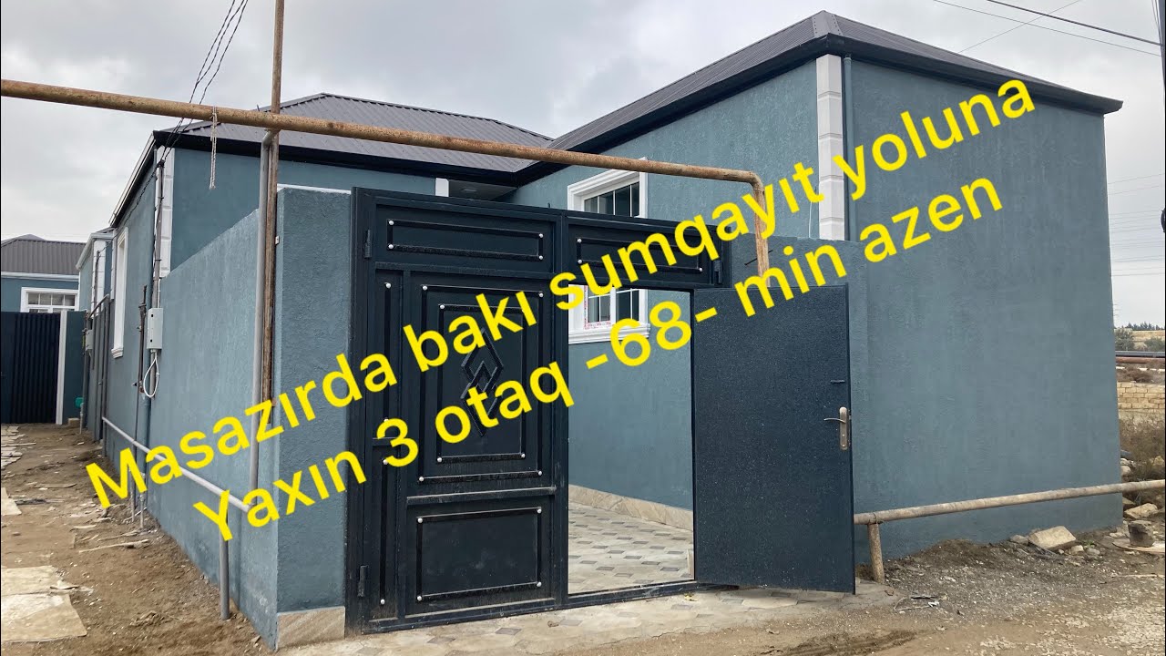 Masazırda -3 otaq senet cıxarış tel 055-247-00-90