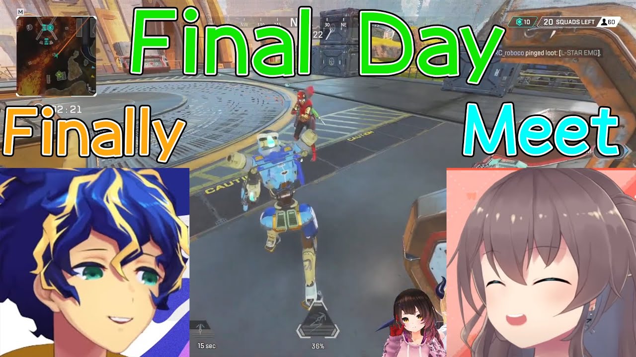 【Hololive JP/ Holostars】Astel Meets Matsuri on the Final Day【Vtuber APEX】【Eng Sub】