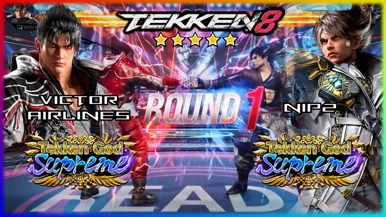 TEKKEN 8 Replays Stars - JIN ( Tekken God Supreme ) VS LARS ( Tekken God Supreme ) High Level