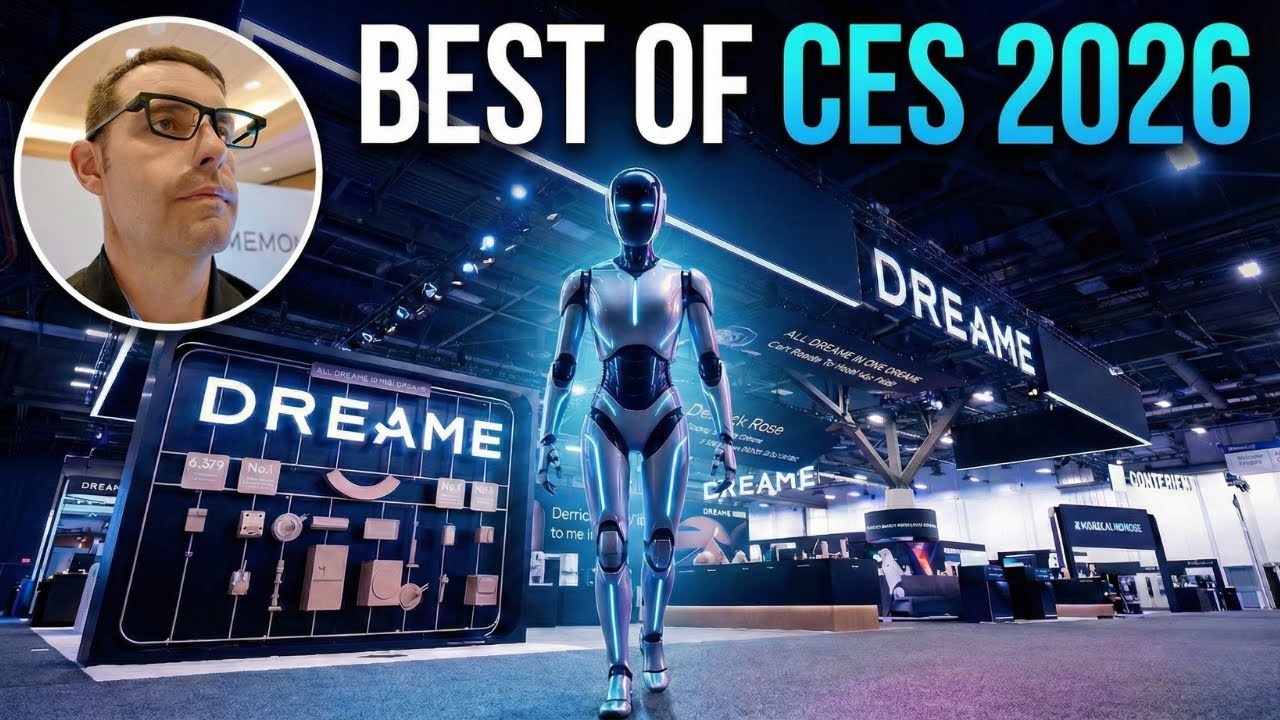 Best Of CES 2026 Day 1 : Dreame Takes Over The Show Floor! AI Glasses Galore and Bots Lots Of Bots!