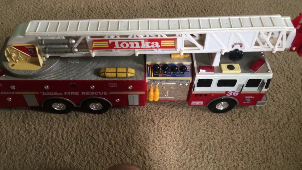 Funrise Tonka Motorized Fire Truck Overview