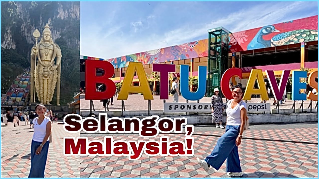 Kuil hindu di gua alam Malaysia