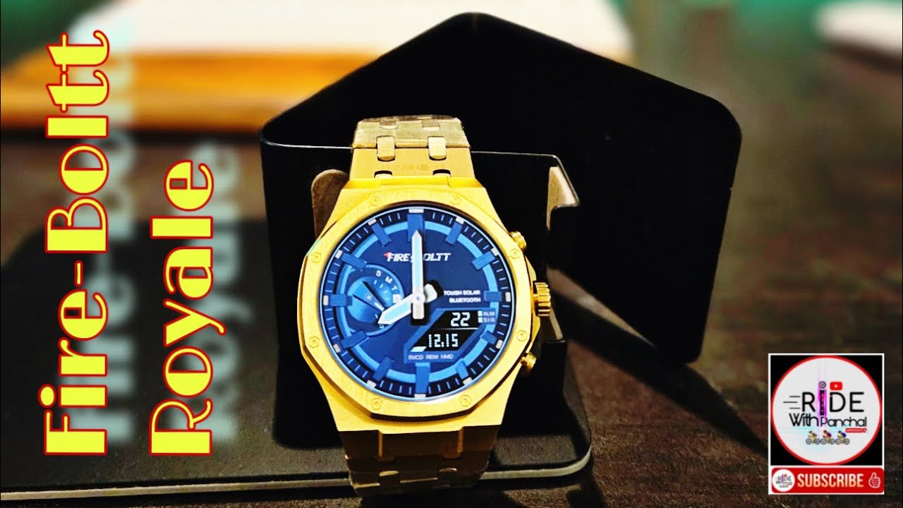 Fire-Boltt Royale Luxury Stainless Steel Smart Watch. Best Smartwatch under 2000/- #smartwatch