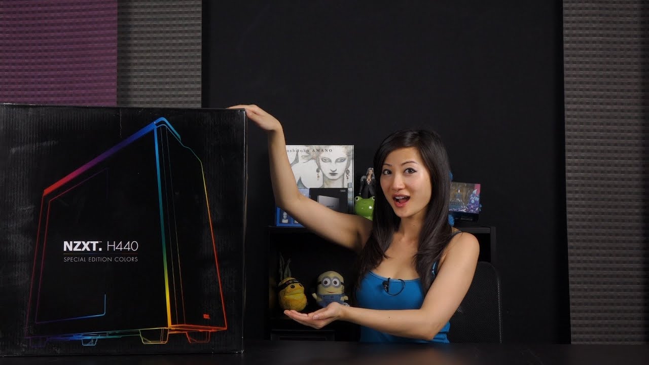 NZXT H440 Mid Tower Computer Case Unboxing: Special Edition Colors