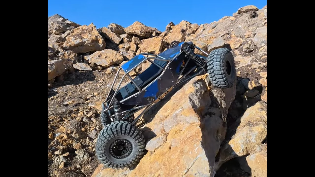 Веселье в каменоломне с радиоуправляемым Speedy - SCX6 - Axial Adventures - радиоуправляемый гусе...