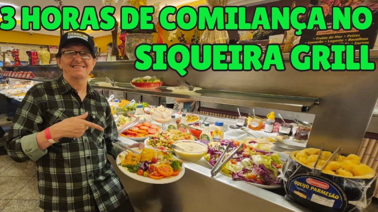 SIQUEIRA GRILL COM BALANÇA Á LA CARTE BUFFET LIVRE DESDE 1995 por Canal do Mariuu