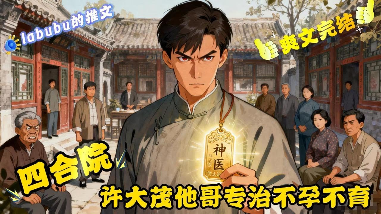 完结《四合院》许阳成为许大茂大哥，开局绑定神医系统！看着四合院里一群禽兽的丑恶嘴脸，还有弟弟许大茂和易中海的不孕不育，他决定改变一切！专治各种疑难杂症，让禽兽们跪求自己....