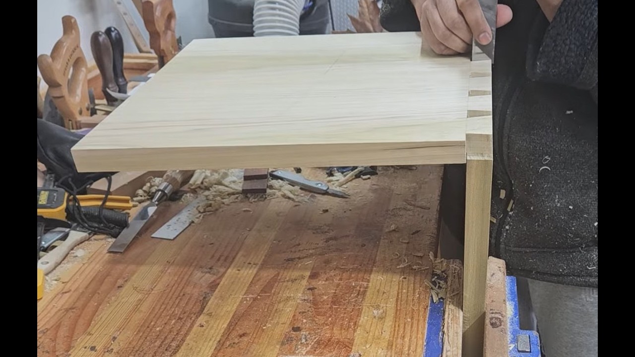 Hand Tool Woodworking: Building a Speaker Table Enclosure - Part 2