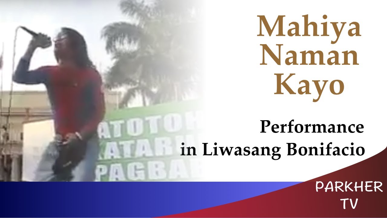 Performing My Winning Piece _ Mahiya Naman Kayo _ in Liwasang Bonifacio