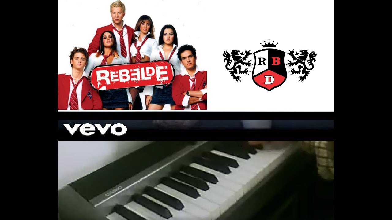 Y SOY REBELDE - PIANO SOLO - INSTRUMENTAL #rbd #rebelde #rbdforever @RBDOficialMusica