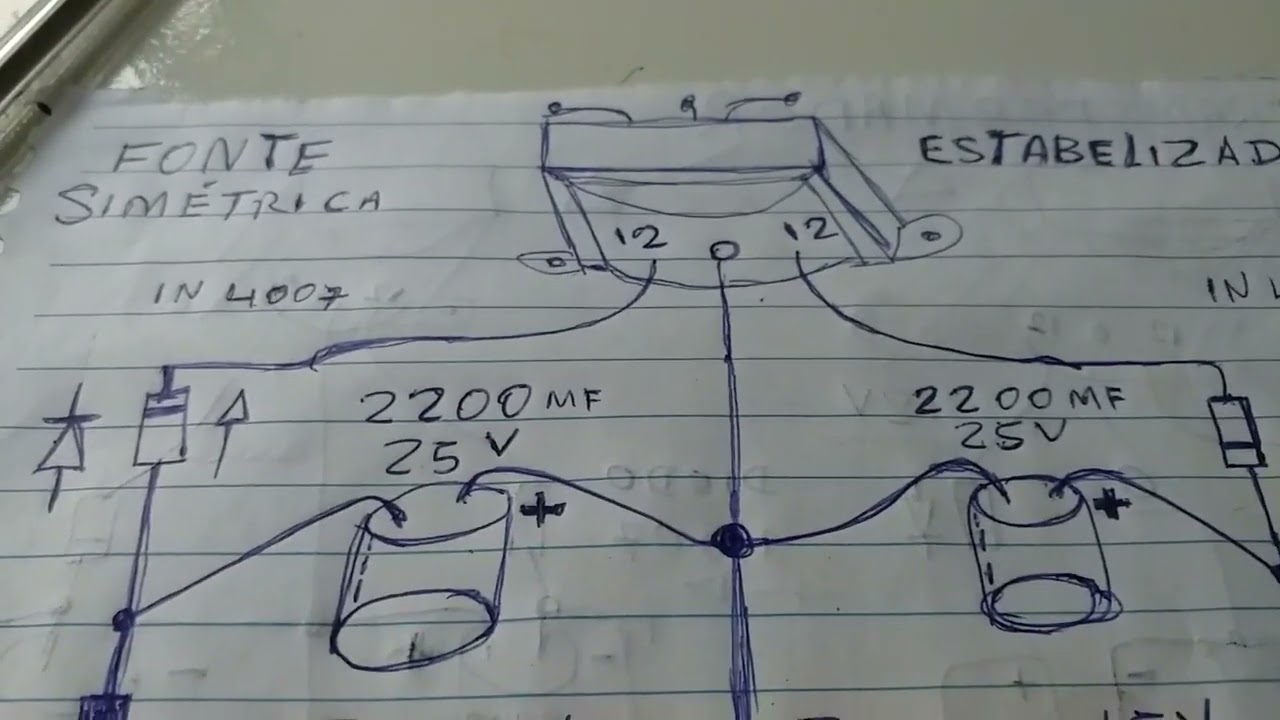 Simples Fonte Simétrica Pra Ligar  Pré Tonal