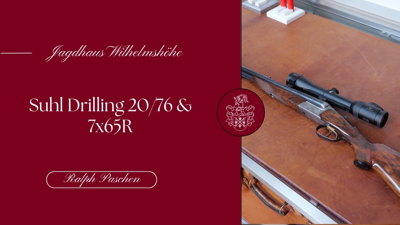Suhl-Drilling 20/76 - Ralph Paschen f&uuml;r Jagdhaus Wilhelmsh&ouml;he