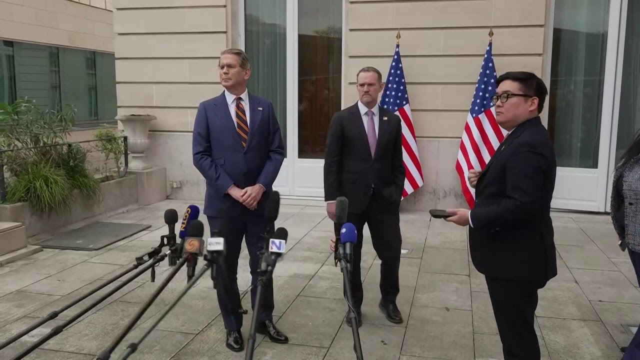 WATCH LIVE: China-US Trade Talks Enter Second Day in Paris