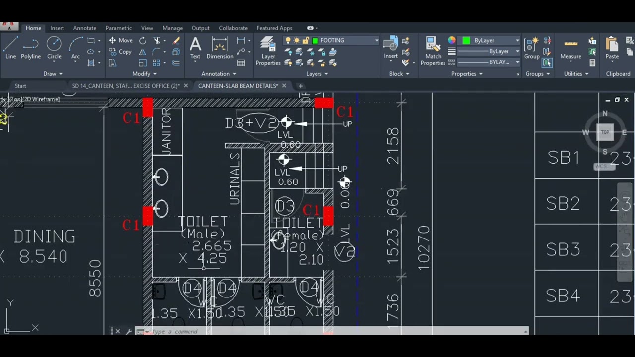 Part-21||Internal Ceiling painting Quantity Calculate in Excel Sheet