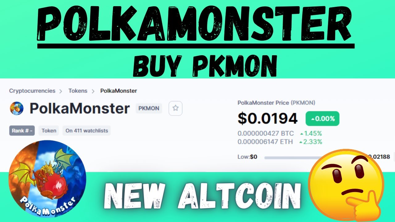 How to Buy PolkaMonster crypto/ Token in trust wallet or PancakeSwap | PKMON coin