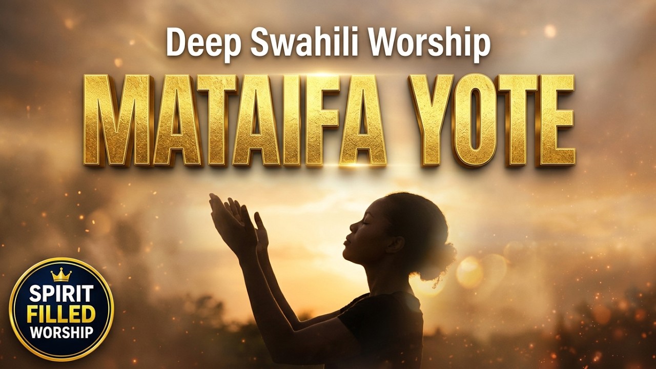Mataifa Yote Yatakusanyika Mbele Zako | Deep Swahili Worship 2026 | Prophetic Adoration Prayer
