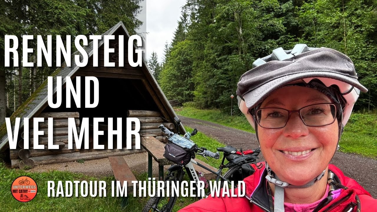 🚴🏻‍♀️verirrt im Nebel, Campingplatz-Test, Rennsteig, Radtour im Thüringer Wald